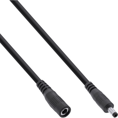 4043718292929 - Verlängerungskabel DC Stecker 40x17mm schwarz 05m