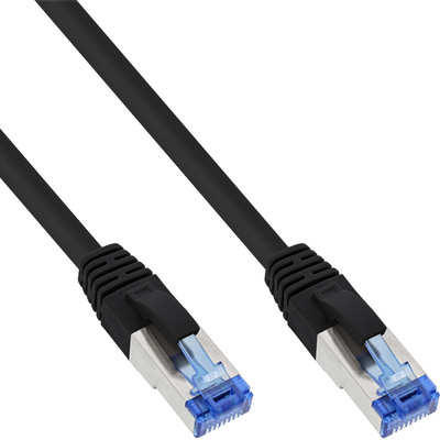 4043718294282 - Patchkabel S FTP (PiMf) Cat6A halogenfrei schwarz 03m