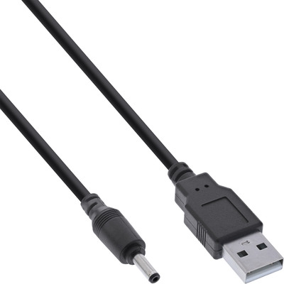 4043718300297 - USB DC Stromadapterkabel USB A Stecker zu DC 35x135mm 1m