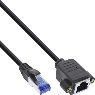 4043718300464 - Patchkabel Verlängerung S FTP (PiMf) Cat6A halogenfrei Kupfer 10m