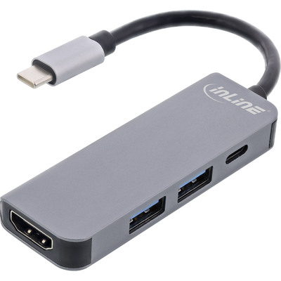 4043718300815 - Multihub USB 32 Gen1 2x USB-A HDMI 4K 30Hz USB-C PD 87W