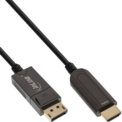 4043718303939 - DisplayPort zu HDMI AOC Konverter Kabel 4K 60Hz schwarz 10m