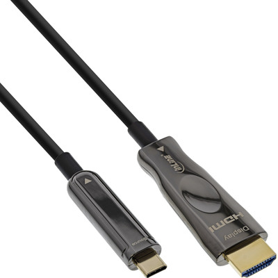 4043718304004 - USB-C zu HDMI AOC Kabel Monitorkabel 4K60Hz (DP Alt Mode) 15m