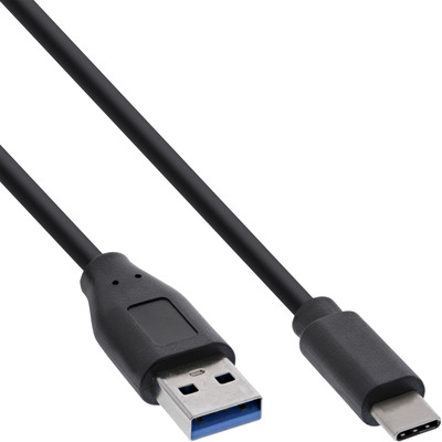 4043718304790 - 60er Bulk-Pack USB 32 Kabel USB-C an A Stecker schwarz 2m