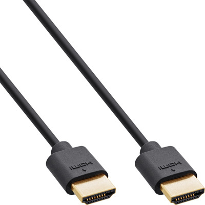 4043718307623 - Slim Ultra High Speed HDMI Kabel 8K4K Stecker   Stecker 1m