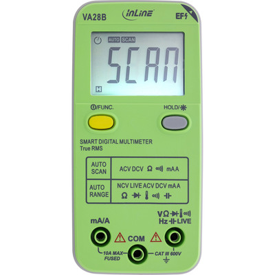 4043718316809 - Multimeter mit Auto-Range und Autoscan Pocketformat