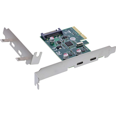 4043718333578 - Schnittstellenkarte PCIe x4 USB 32 Gen2 2x USB-C