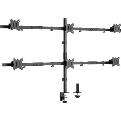 4043718333882 - Tischhalterung für 6x LCD- LED-Display bis 81cm (32) max 7kg