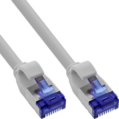 4043718334995 - Patchkabel Slim Cat6A S FTP TPE (LSZH) flexibel PoE grau 15m 4043718334995 - Patchkabel Slim Cat6A S FTP TPE (LSZH) flexibel PoE grau 15m