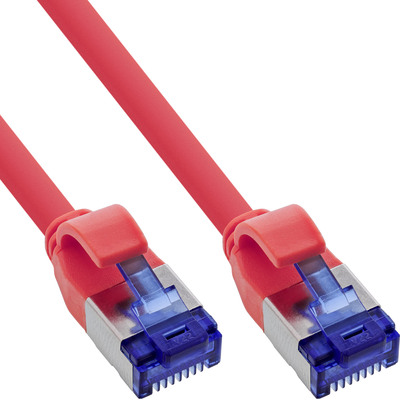 4043718335534 - Patchkabel Slim Cat6A S FTP TPE (LSZH) flexibel PoE rot 3m 4043718335534 - Patchkabel Slim Cat6A S FTP TPE (LSZH) flexibel PoE rot 3m
