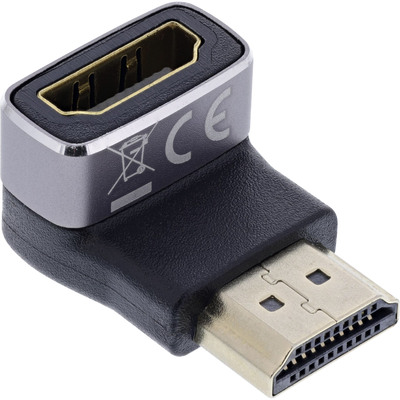 4043718338238 - HDMI Adapter HDMI A Stecker   Buchse 90° unten 8K UHD