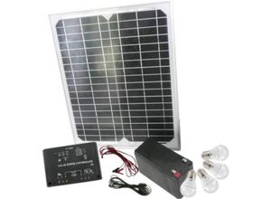 4043722015477 - Mauk High-Tech Solar-Set 15 W mit Klickschaltern 4043722015477 - Mauk High-Tech Solar-Set 15 W mit Klickschaltern