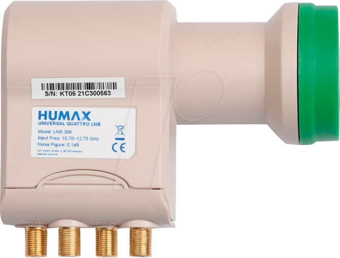 4043745616309 - HUMAX 306 Green Power Universal Quattro LNB