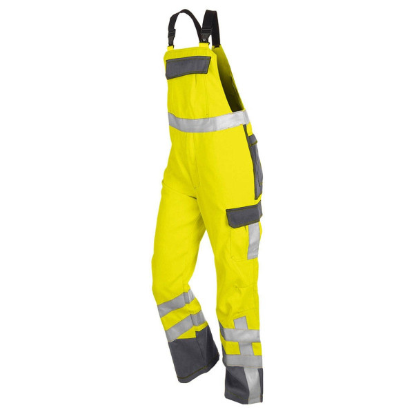 4043849624347 - Kübler Workwear - Kübler Safety 7 Latzhose psa 3 warngelb anthrazit Gr 50 - gelb