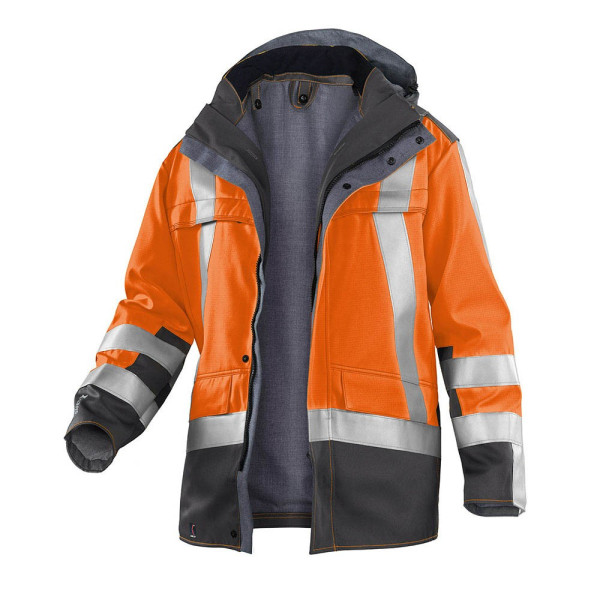 4043849640057 - Kübler Workwear - Kübler Safety 8 Parka psa 3 warnorange anthrazit Gr 4XL - orange