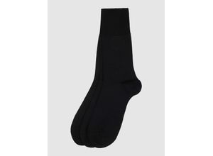 4043874057073 - FALKE Airport Socken 3er-Pack verstärkte Belastungszonen für Herren schwarz 43 44