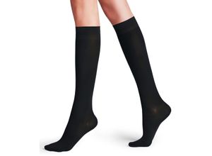 4043874725200 - FALKE Travel & Comfort Kniestrümpfe Vitalize 40 DEN für Damen schwarz 39-42