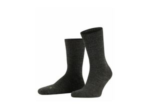 4043876107271 - Socken Herren Schurwolle grau Uni & Uninah