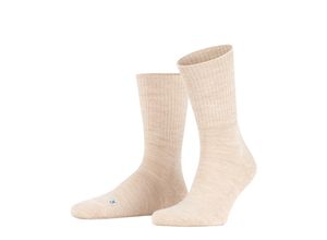 4043876107394 - Socken Herren Schurwolle beige Uni & Uninah