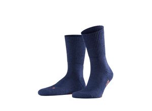 4043876107653 - FALKE Walkie Light Socken Wollanteil Rippbündchen für Damen und Herren blau 42 43