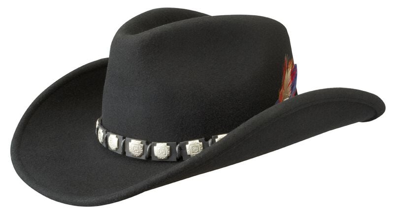 4043898093538 - Western Woolfelt Hut schwarz