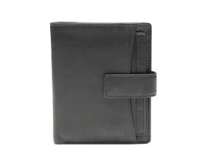 4043902195982 - Brieftasche RFID-Schutz Leder für Herren schwarz