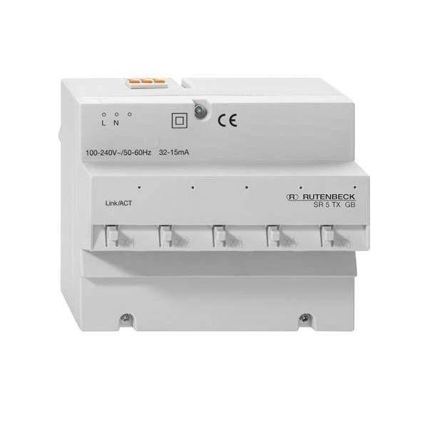 4043921663288 - Rutenbeck Gigabit-Switch SR 5TX GB fREG-Montage 23510503 4043921663288 - Rutenbeck Gigabit-Switch SR 5TX GB fREG-Montage 23510503