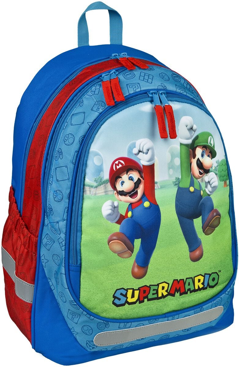 4043946303510 - Mario und Luigi Schulrucksack Rucksack multicolor