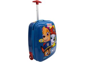 4043946305897 - Paw Patrol Kinder-Reisekoffer Leichter Trolley für junge Reisende in Blau