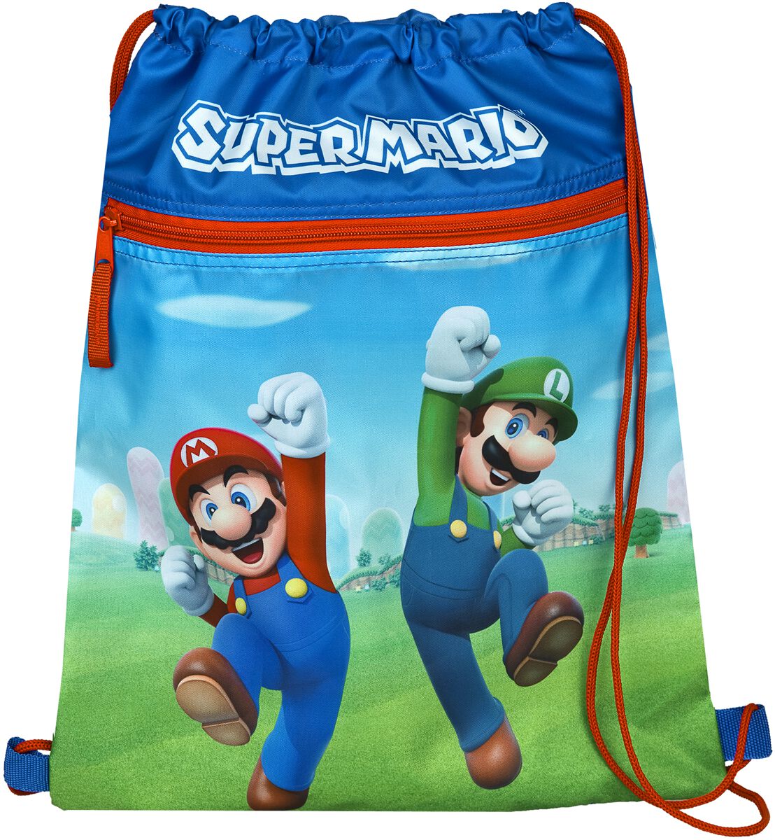 4043946307723 - Mario und Luigi Schuhbeutel Turnbeutel multicolor