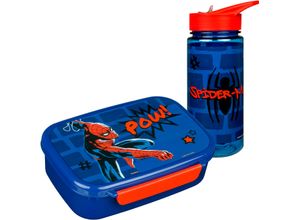 4043946315711 - Lunchbox SCOOLI Spider-Man Kinder Gr B H L 135cm x 6cm x 18cm spider man Kunststoff Lebensmittelaufbewahrungsbehälter mit Trinkflasche