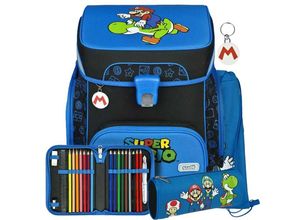 4043946319399 - Easy Fit Schulrucksack Set Super Mario-Super Mario