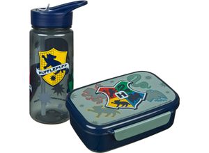 4043946321484 - Lunchbox SCOOLI Harry Potter Kinder Gr B H L 135cm x 6cm x 18cm harry potter Lebensmittelaufbewahrungsbehälter mit Trinkflasche