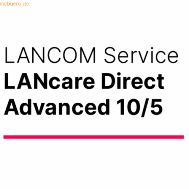 4044144107641 - LANCOM Systems LANCOM LANcare Direct Adv 10 5 - S (1 Jahr) Email Vers