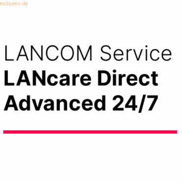 4044144107764 - LANCOM Systems LANCOM LANcare Direct Adv 24 7 - S (1 Jahr) Email Vers