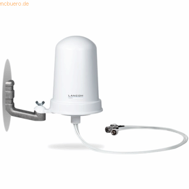 4044144612428 - LANCOM AirLancer ON-T360ag - Antenne - 7 dBi (für 5 GHz) 5 dBi (für 24 GHz) - Hellgrau