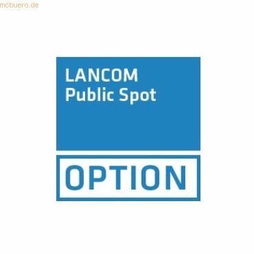 4044144616242 - LANCOM WLC-PSPOT Option for LANCOM WLC-4025 - Produkt-Upgradelizenz - 1 Lizenz