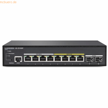 4044144618499 - Unbekannt - lancom GS-3510XP Managed L3-Lite 4x1 4x25GBE 2xSFP+ PoE (61849)