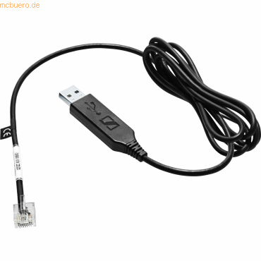 4044155080230 - EPOS CEHS-CI 02 - Elektronischer Hook-Switch Adapter für Headset VoIP-Telefon - für AudioCodes 450  IMPACT D 10  IMPACT DW Office USB Office USB ML Pro2  IMPACT SDW 50XX