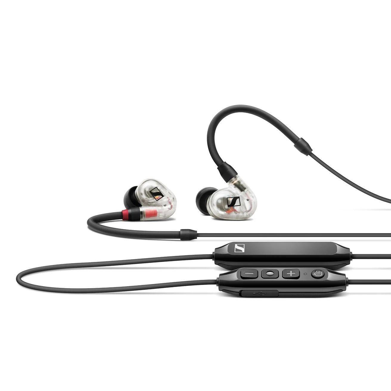 4044155257687 - IE 100 PRO WIRELESS CLEAR In Ear Kopfhörer Bluetooth® kabelgebunden Transparent