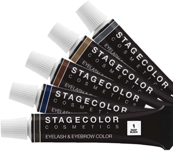 4044263976111 - Stagecolor Cosmetics Eyelash & EyeBrow Color Deep Black 15 ml