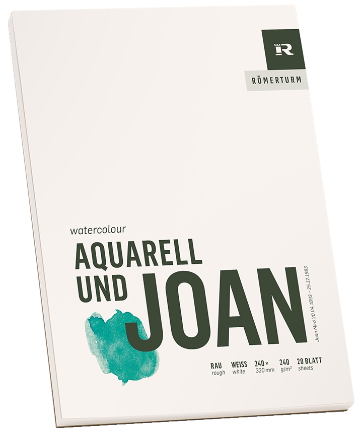 4044268000439 - Künstlerblock AQUARELL UND JOAN 240 x 320 mm