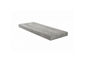 4044393225806 - - Wandregal Wandboard Hängeregal Beton grau Optik 60 cm