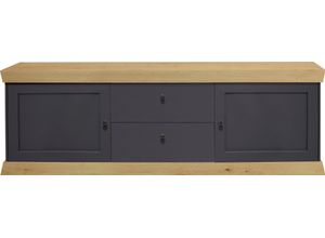 4044393307465 - Lowboard MÄUSBACHER Matrix Sideboards Gr B H T 193 cm x 62 cm x 44 cm 2 grau (anthrazit matt lack asteichefarben) Lowboards Breite 193 cm
