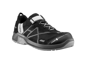 4044465372209 - Sicherheitshalbschuh connexis black  silver Safety t S1P Low Gr 41(UK75) - Haix