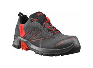 4044465472374 - - Sicherheitsschuh Connexis® gtx low Größe 7 (41) grau rot S3 hro hi ci wr src esd Rindspaltleder 20-22 mm Textil