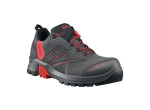 4044465472398 - Sicherheitsschuh Connexis® gtx low Größe 8 (42) grau rot S3 hro hi ci wr src esd Rindspaltleder 20-22 mm Textil - Haix