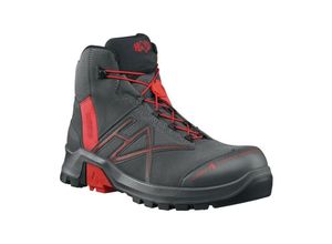 4044465473210 - - Sicherheitsstiefel Connexis® gtx mid Größe 65 (40) grau rot S3 hro hi ci wr src esd Rindspaltleder 20-22 mm Textil