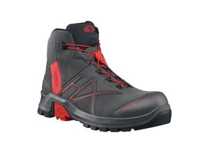 4044465473265 - - Sicherheitsstiefel Connexis® gtx mid Größe 9 (43) grau rot S3 hro hi ci wr src esd Rindspaltleder 20-22 mm Textil