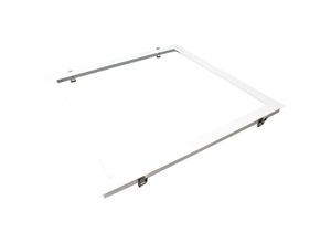 4044538069821 - Einbaurahmen ws Alu L680mm H31mm EINBAURAHMENFÜRLEDPANEL622X622 - weiß - Nobile